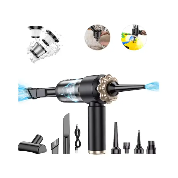 Fırçasız Motor Taşınabilir Akülü Filtre Vakum